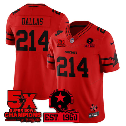 DAL 'Stranger Things Edition' Vapor Limited Jersey n1 - Stitched