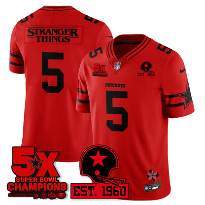 DAL 'Stranger Things Edition' Vapor Limited Jersey n1 - Stitched