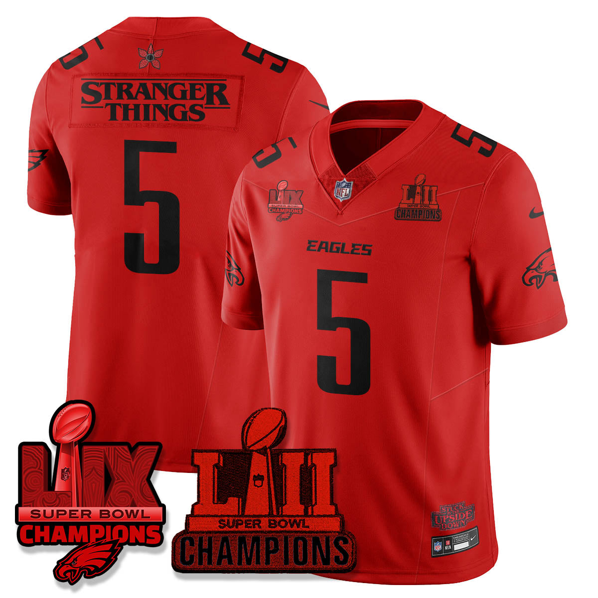 PHI Stranger Things Vapor Limited Jersey - Stitched