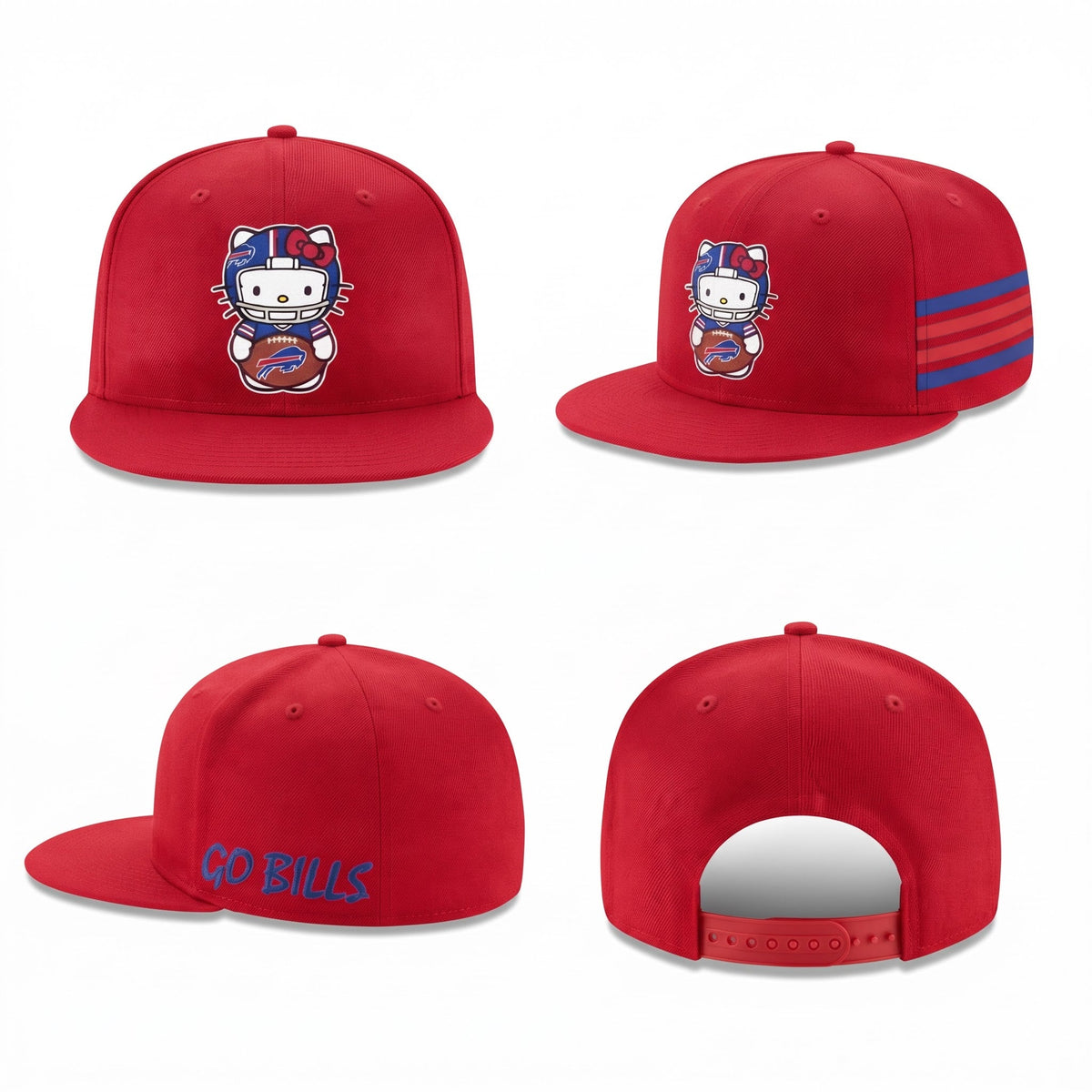 BUF x Meow KT Snapback Cap - Printed