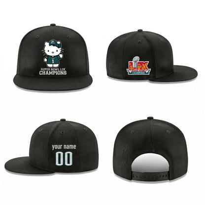 PHI x Meow KT Personalized Snapback Cap - Printed