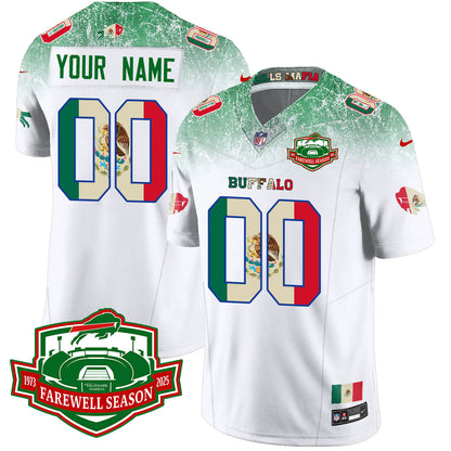 BUF Mexico Vapor Limited Jersey - Stitched