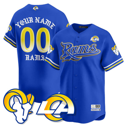 Custom LAR Born x Raised Baseball Jersey - Stitched