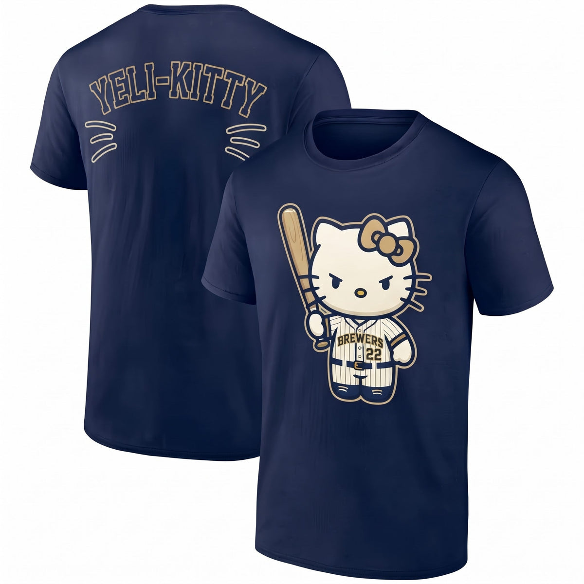 MIL x Meow KT 2026 Collection Two Sides T-Shirt - Printed V4