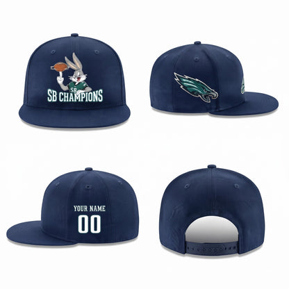 PHI x Bunny Personalized Snapback Cap - Printed