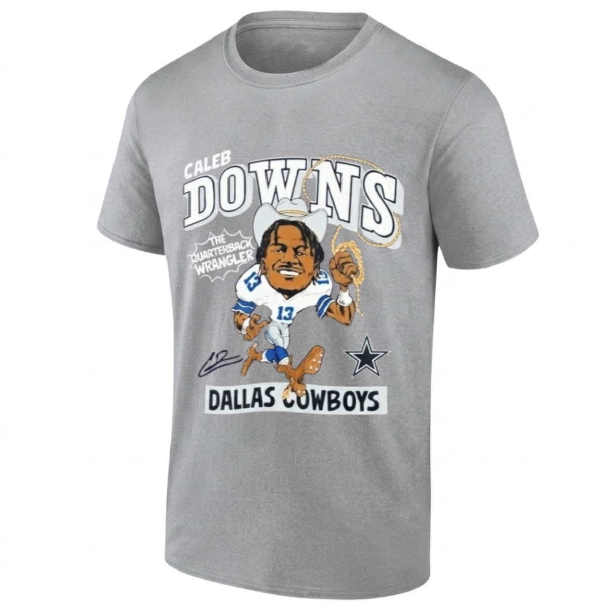 Dallas Cowboys No.#13 2026 Edition One Side Printed T-Shirt