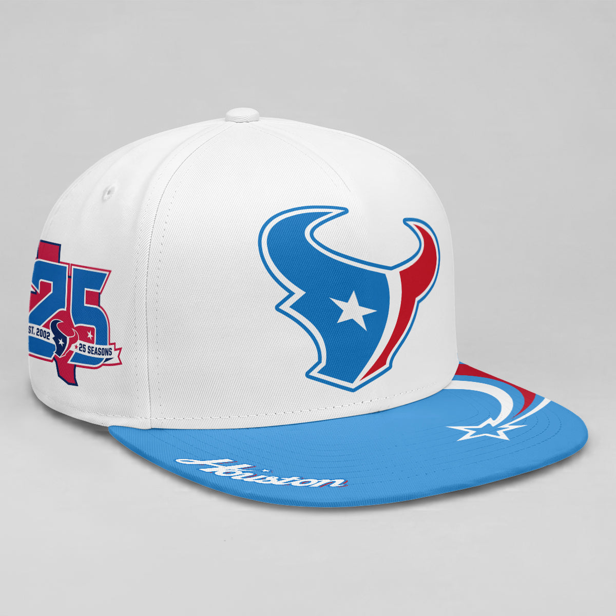 HOU Fan Gear Star Edition Personalized Snapback Cap - Printed