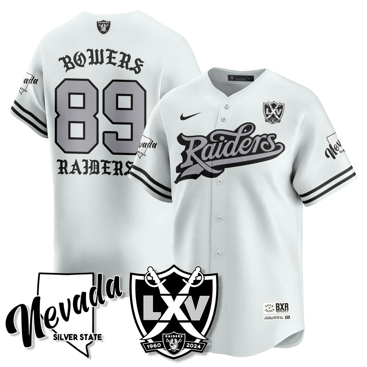 LVR Born x Raised Baseball Jersey - Stitched