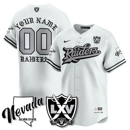Custom LVR Born x Raised Baseball Jersey - Stitched