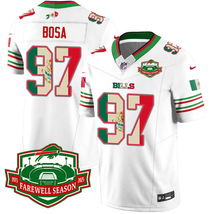 BUF Mexico Vapor Limited Jersey - Stitched