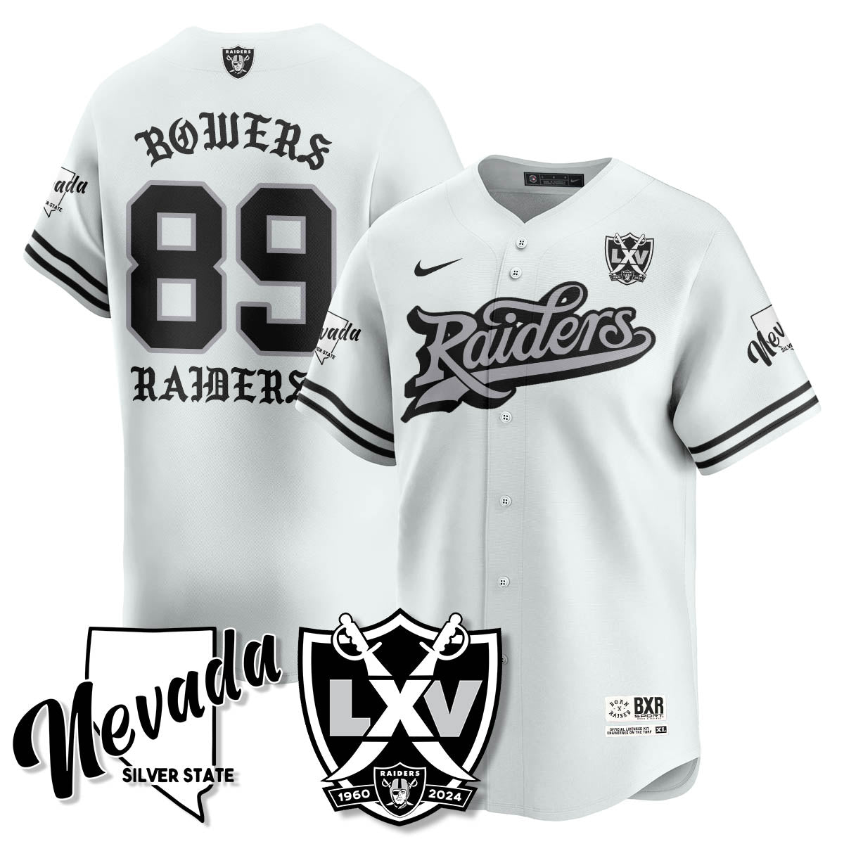 LVR Born x Raised Baseball Jersey - Stitched