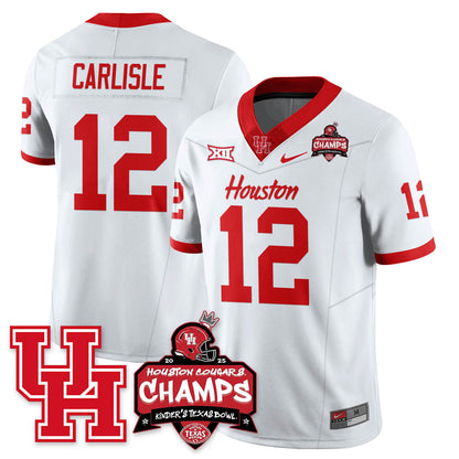 HCG Football 2025 Kinder's Texas Bowl Champions Jersey - Stitched