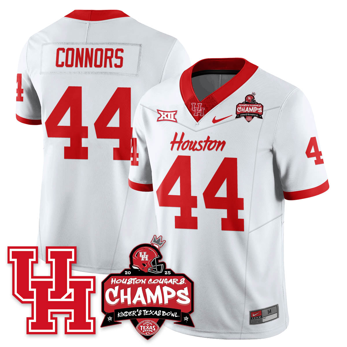 HCG Football 2025 Kinder's Texas Bowl Champions Jersey - Stitched