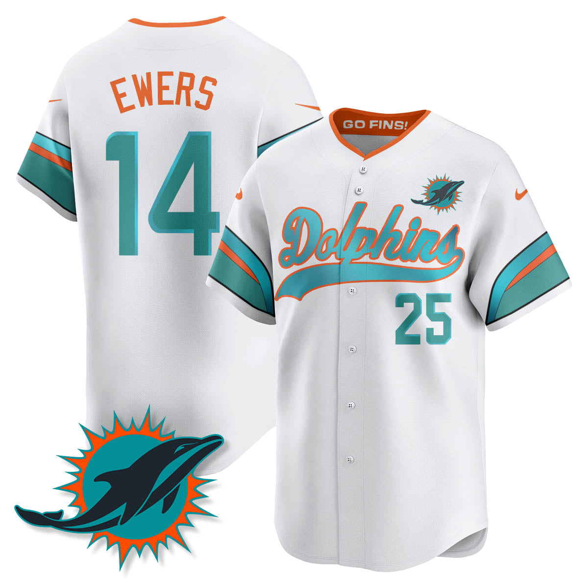MIA "Rivalries" Vapor Limited Baseball Jersey - Stitched