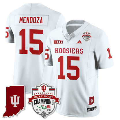 Indiana H Vapor Limited Football Jersey - Rose Bowl Champions - Stitched