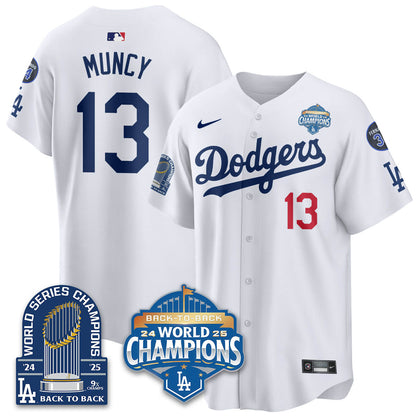 LAD 2025 World Series Champions Jersey - 9x Champs - Stitched N2