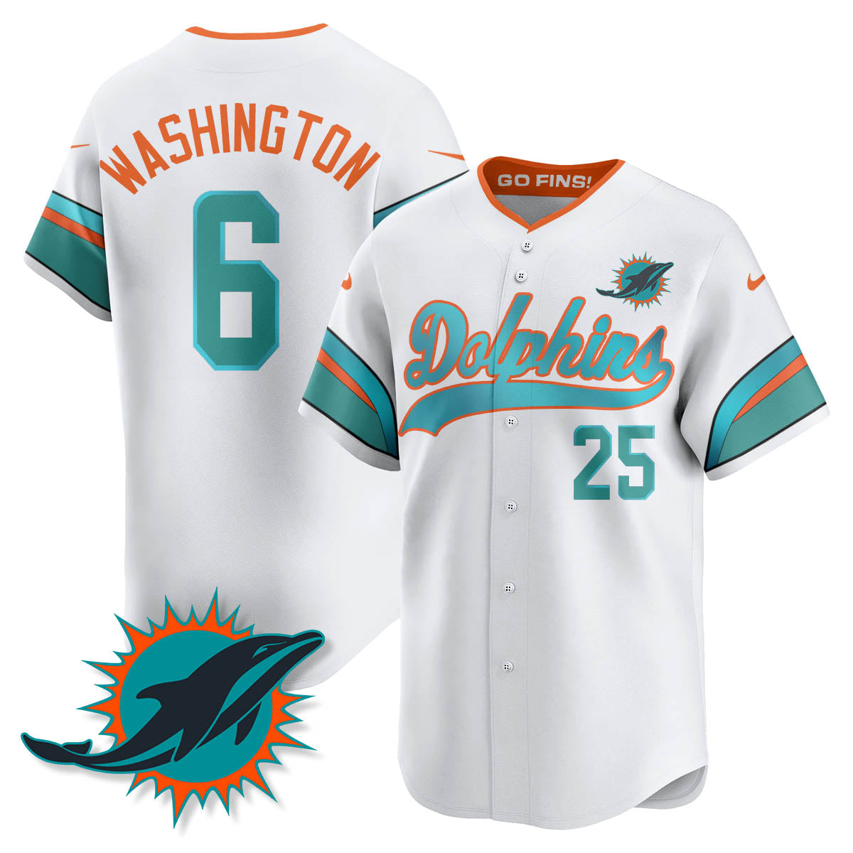 MIA "Rivalries" Vapor Limited Baseball Jersey - Stitched
