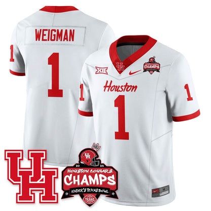 HCG Football 2025 Kinder's Texas Bowl Champions Jersey - Stitched