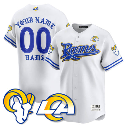 Custom LAR Born x Raised Baseball Jersey - Stitched