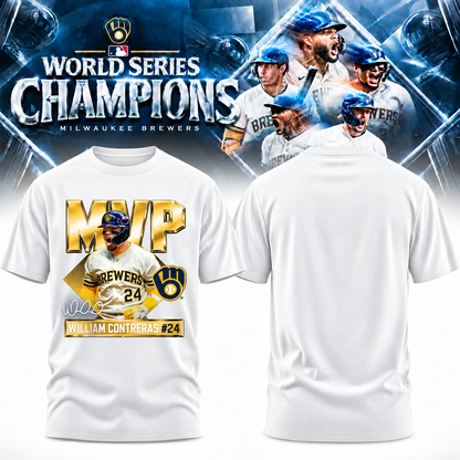 MIL World Series Champions One Side T-Shirt - Printed V24