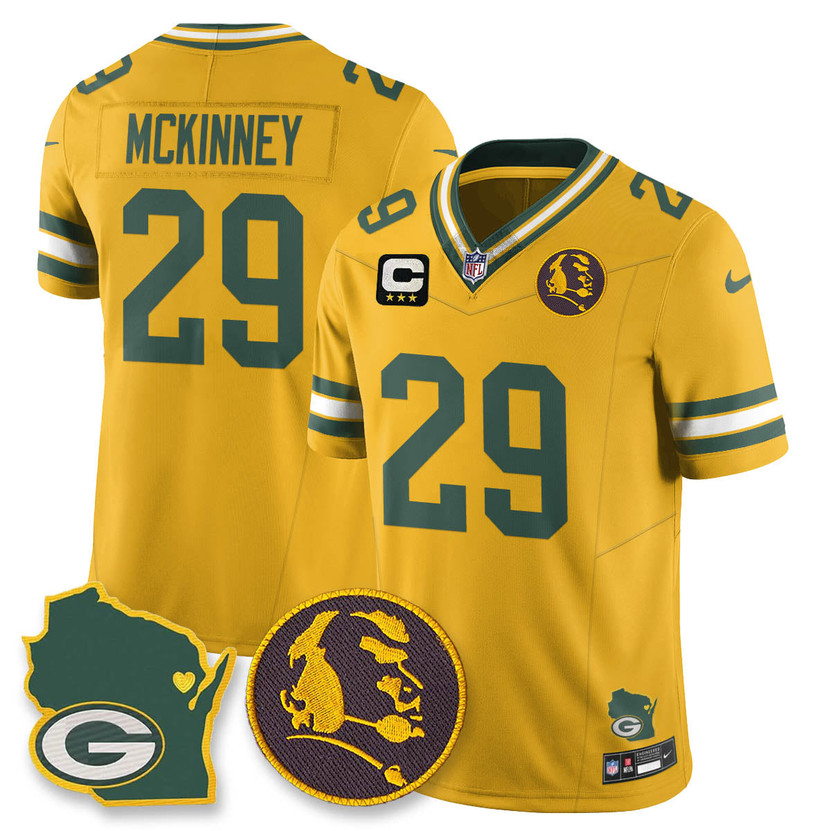 GB Vapor Limited Jersey - John Madden Patch - Stitched