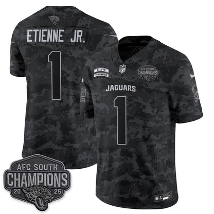 Jacksonville Jaguars 2026 Salute to Service V2 Vapor Jersey - Stitched
