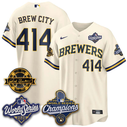 MIL 2026 WS Champions - Bob Patch Vapor Edition - Stitched-NQD (NAV9)