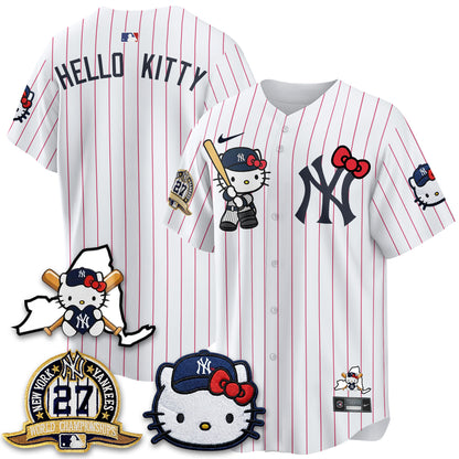 New York Yankees Meow KT 2026 Vapor Limited Jersey - All Stitched