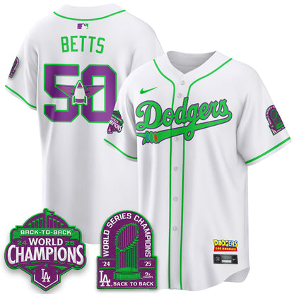 Los Angeles Dodgers 2026 Space Ranger Vapor Limited Jersey - Stitched