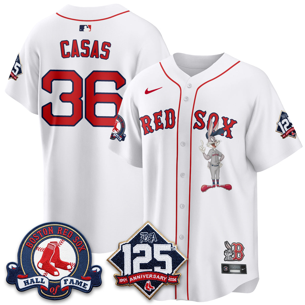 Boston Red Sox x Bunny Vapor Premier Limited Jersey - Stitched