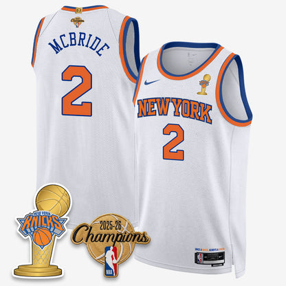 New York Knicks 2026 Basketball Champions Vapor Jersey - Stitched