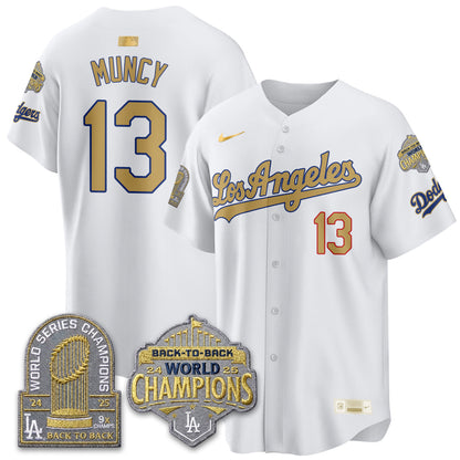LAD Gold Collection Vapor Limited Jersey - 9x & B2B Champs - All Stitched