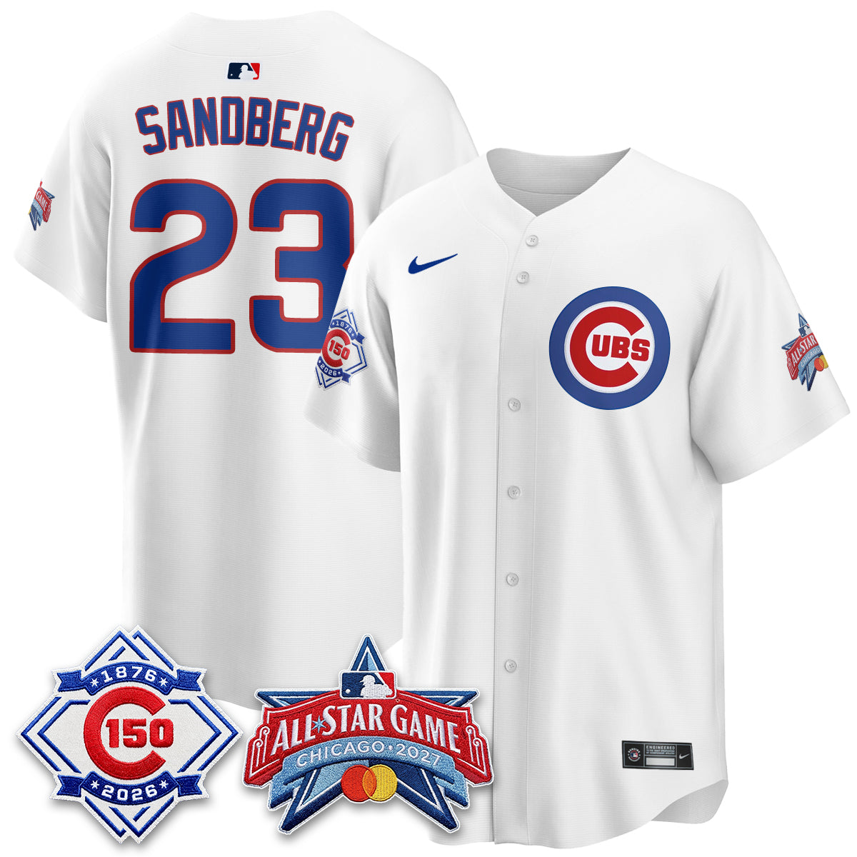 Chicago Cubs 2027 All Star Game Vapor Limited Blue Jersey - Stitched