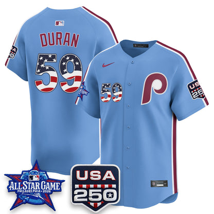 Philadelphia Phillies 2026 All Star Edition Vapor Jersey - Stitched
