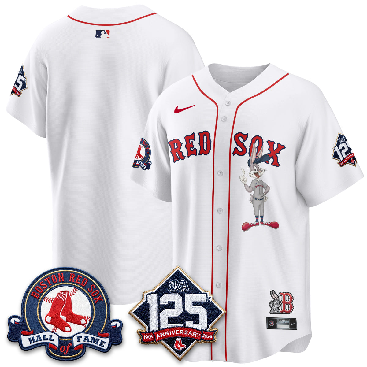 Boston Red Sox x Bunny Vapor Premier Limited Jersey - Stitched