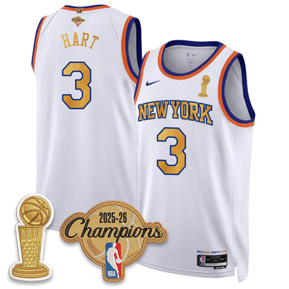 New York Knicks Champions Night Vapor Jersey - Stitched-NQD