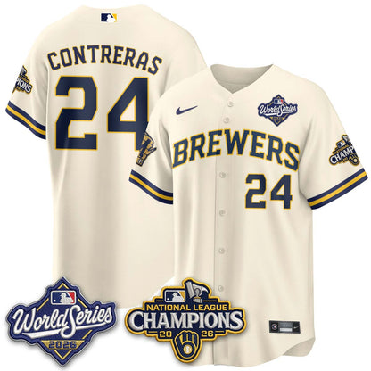 MIL 2026 NL Champions Vapor Jersey - Stitched - NQD