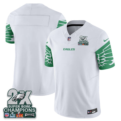 Philadelphia Eagles Fan Gear Vapor Jersey V3- Stitched
