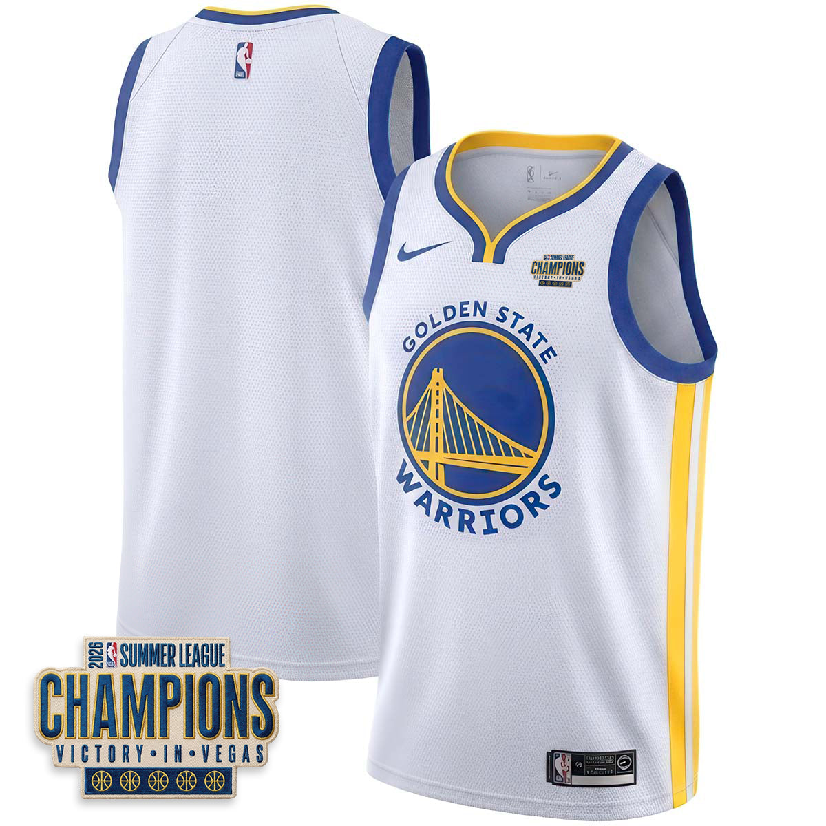 Golden State Warriors 2026 Summer League Vapor Jersey - Stitched