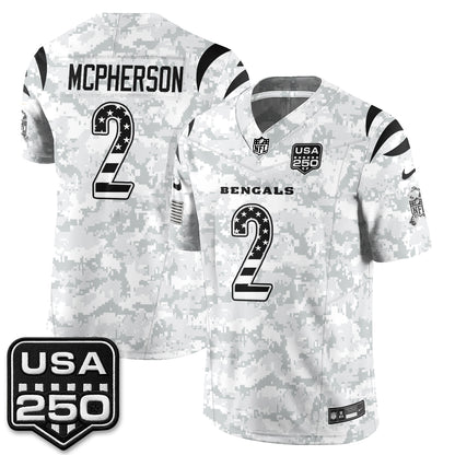 Cincinnati Bengals 2026 Salute to Service Vapor Jersey - Stitched