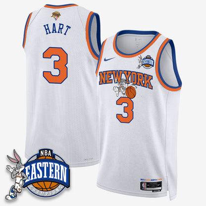 New York Knicks 2026 NBA Finals x Bunny Vapor Jersey - Stitched