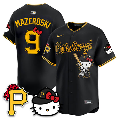 Pittsburgh Pirates x Meow KT Vapor Limited Jersey - Stitched