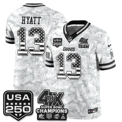 NYG 2026 Salute To Service Vapor Jersey - Stitched