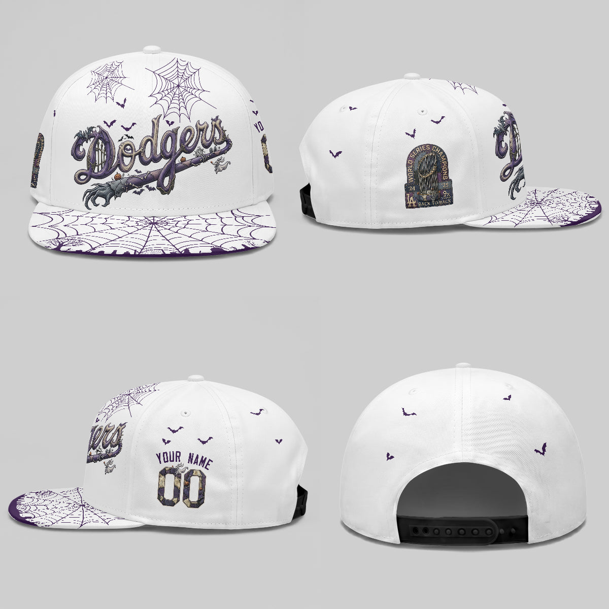 LAD Nightmare Personalized Snapback Cap - Printed