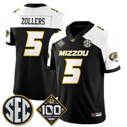 Missouri Tigers 100th Anniversary of Memorial Stadium Vapor Jersey - Stitched