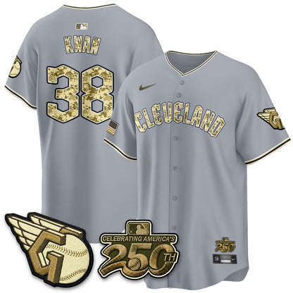 Cleveland Guardians Armed Force Day 2026 Vapor Limited Jersey - Stitched
