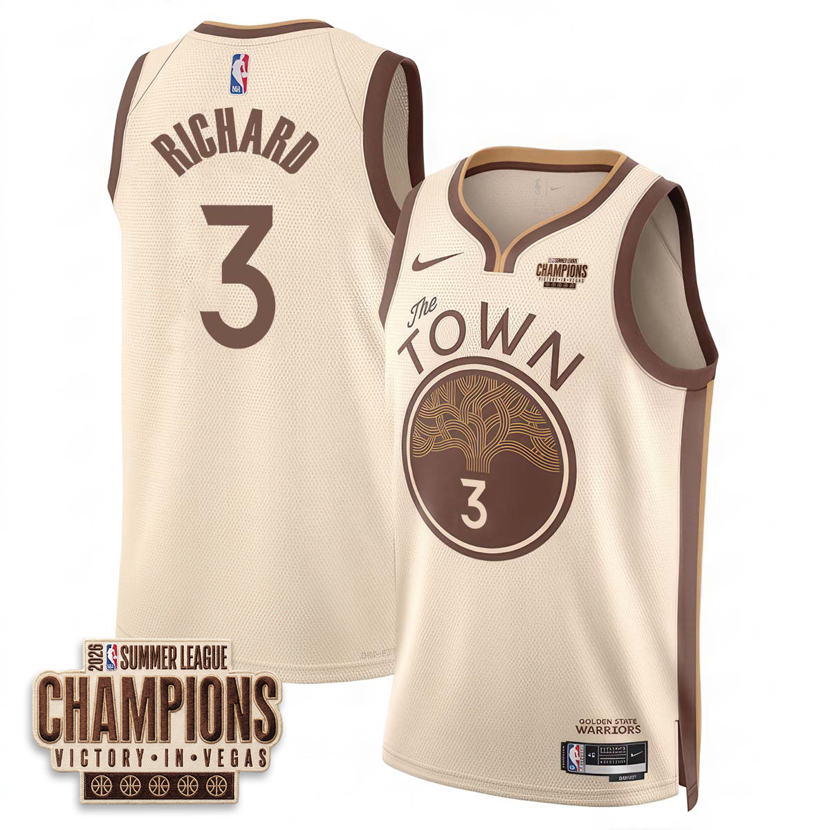 Golden State Warriors 2026 Summer League Vapor Jersey - Stitched