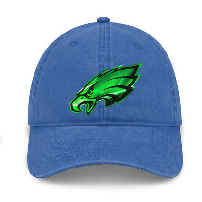 Philadelphia Eagles Fangear Wash Denim Hat - Printed
