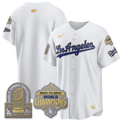 LAD Gold Collection Vapor Limited Jersey - 9x & B2B Champs - All Stitched