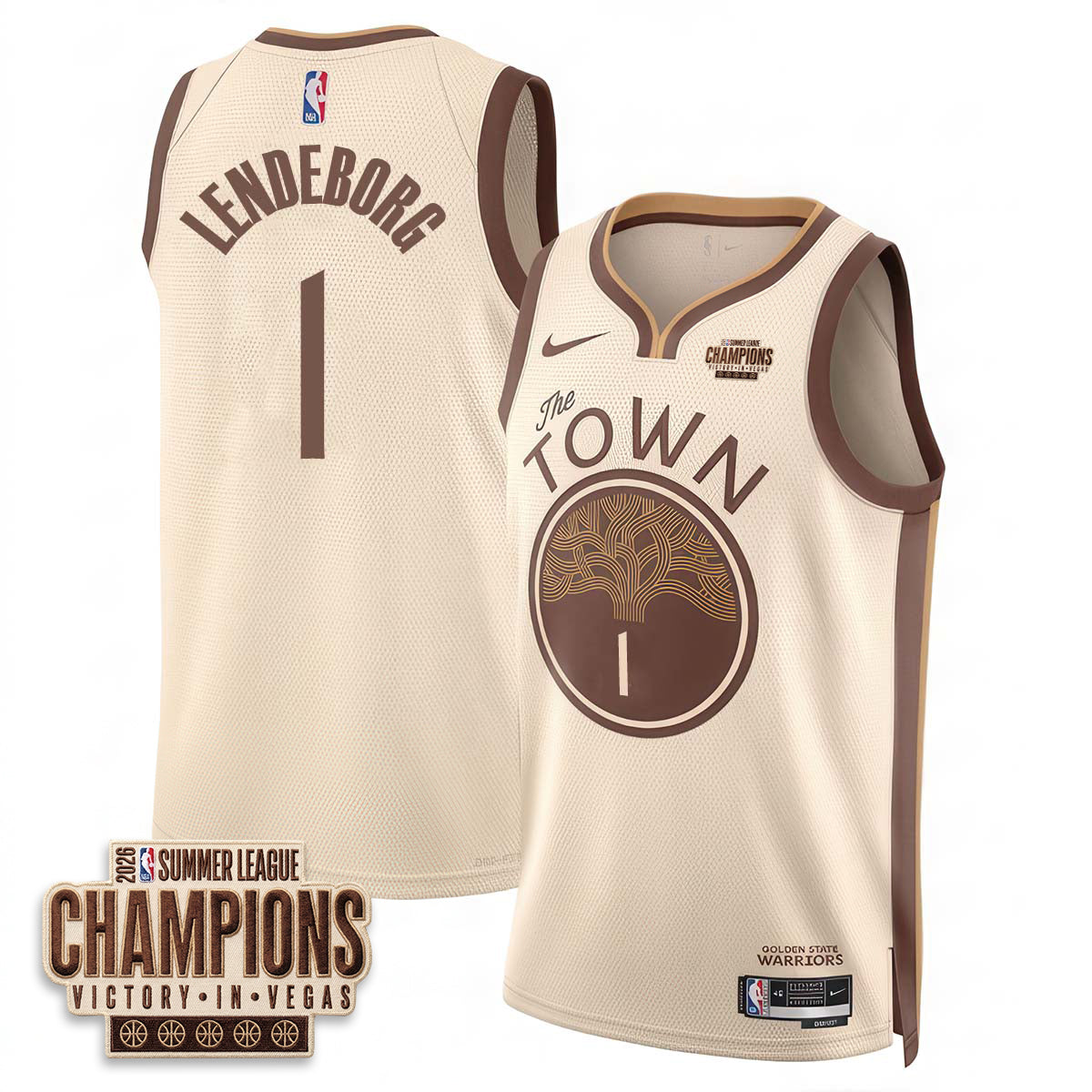 Golden State Warriors 2026 Summer League Vapor Jersey - Stitched